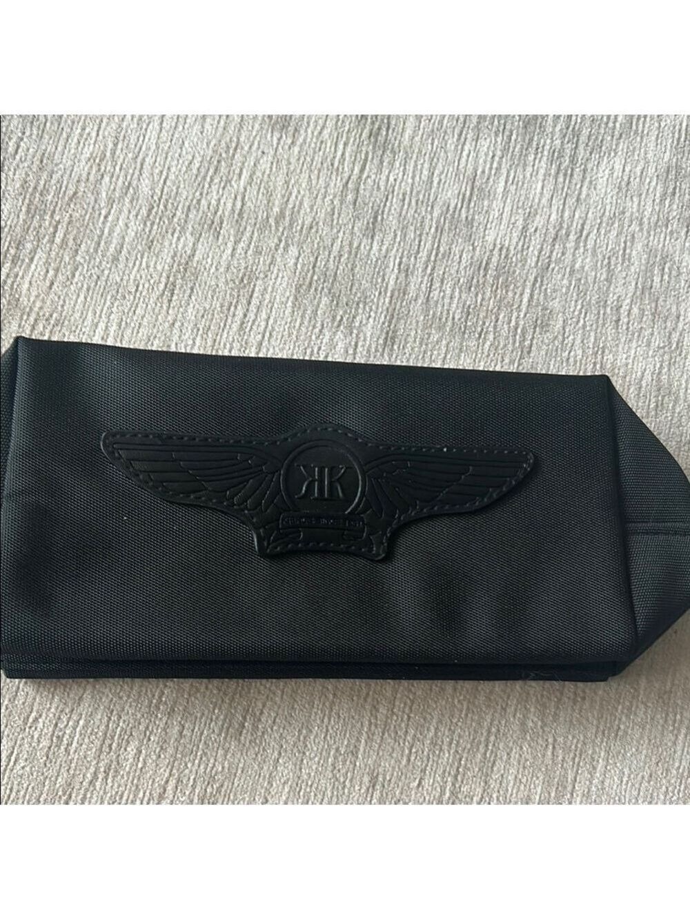 Kiehl's Black Toiletry Bag NWOT